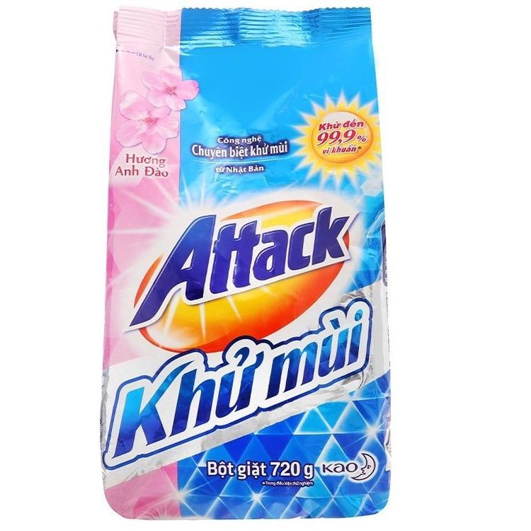 No. 2 - Bột Giặt Attack Khử Mùi 360g - 3