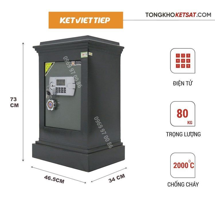 No. 5 - Két Sắt Việt Tiệp K305-DT - 3