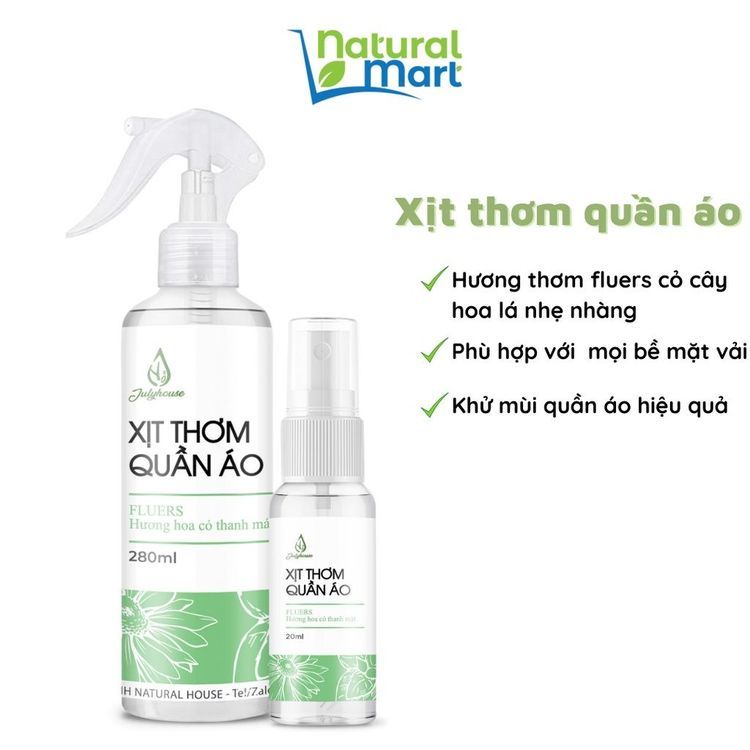 No. 6 - Xịt Thơm Quần Áo Fluers Hương Hoa Cỏ 20ml - 2