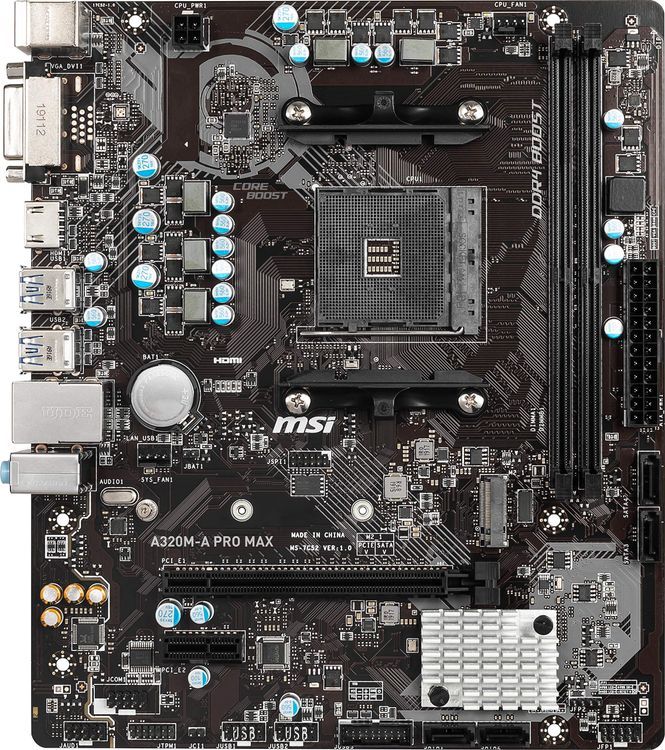 No. 4 - MSI A320M-A PRO MAX - 3