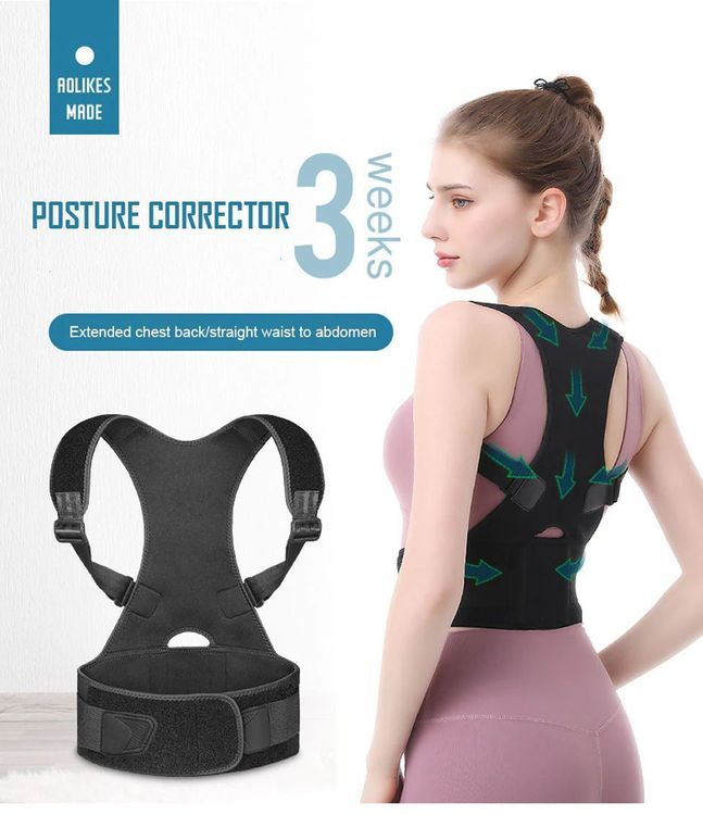 No. 2 - Đai Chống Gù Lưng AOLIKES Back Posture CorrectorA-3106 - 1