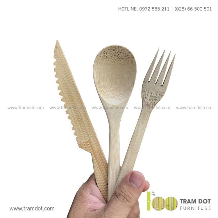 No. 5 - Bộ Dao Muỗng Nĩa Tre - 4