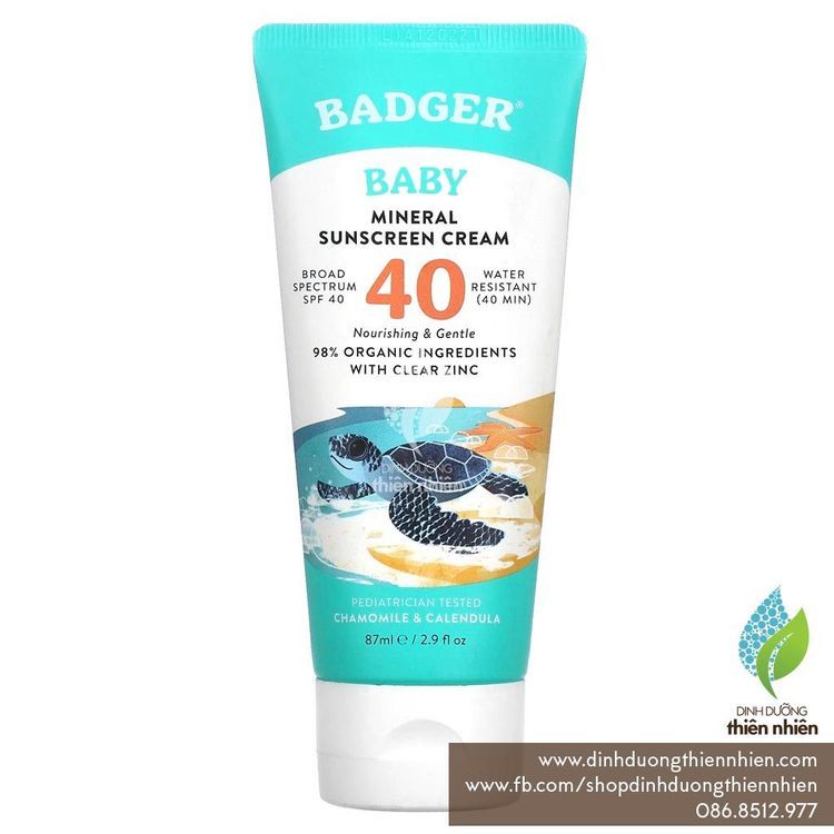 No. 1 - Kem Chống Nắng Hữu Cơ Baby SPF 40 - 5