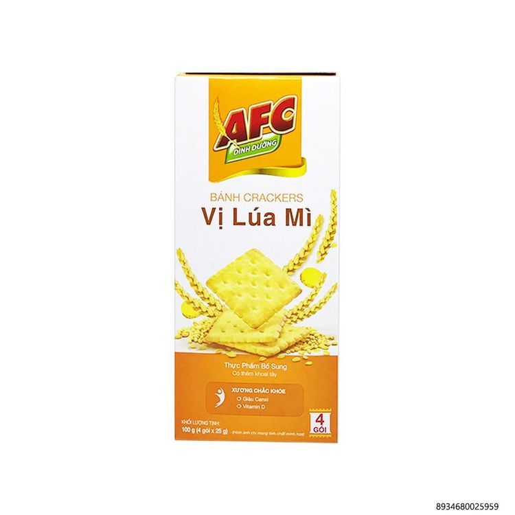 No. 1 - Bánh Dinh Dưỡng AFC Vị Lúa Mì - 4