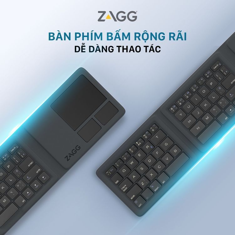 No. 4 - Bàn Phím Gấp 3 ZAGG Universal Keyboards - 3