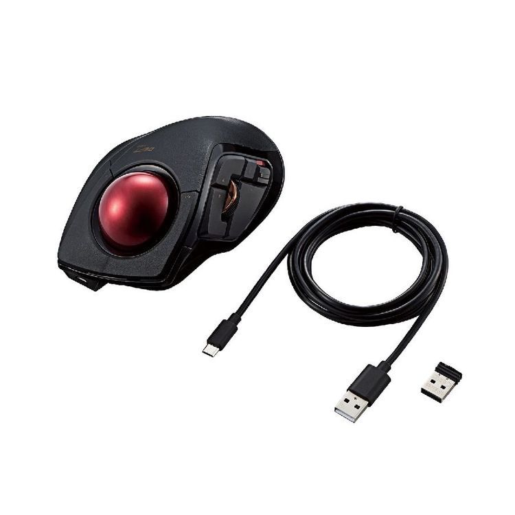 No. 1 - Chuột Không Dây Trackball Elecom DEFT PROM-DPT1MRBK - 3