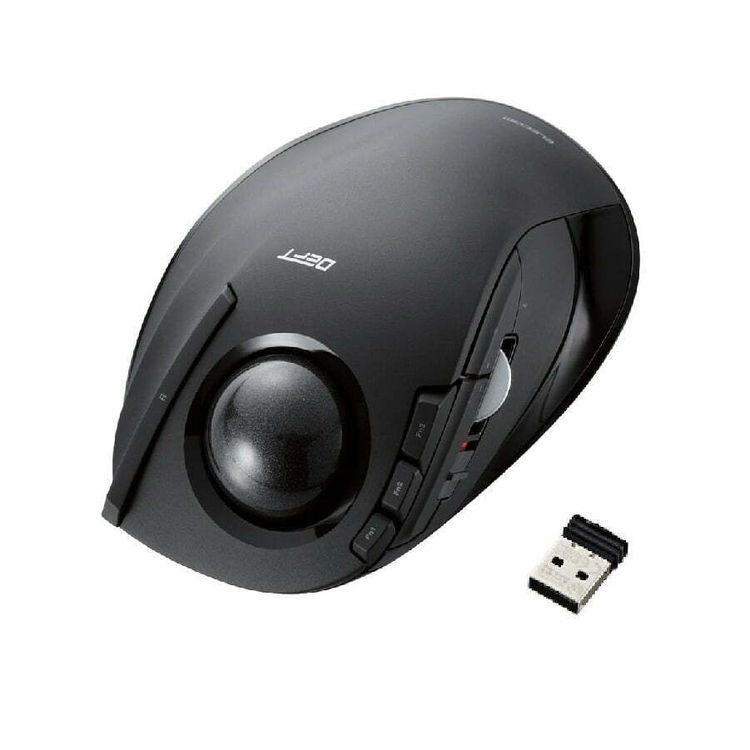 No. 4 - Chuột Không Dây Trackball ElecomM-DT1URBK - 5