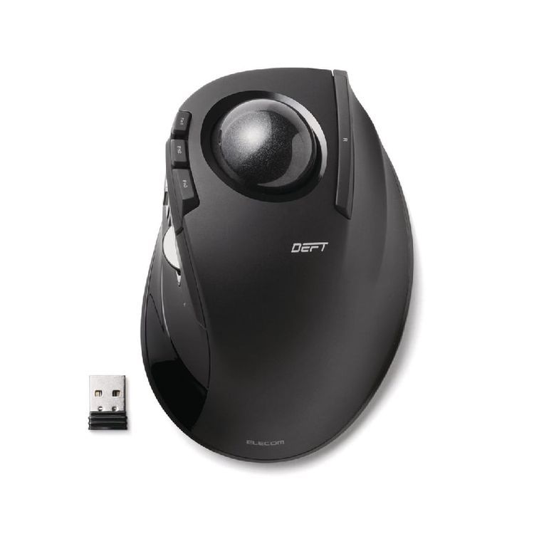 No. 4 - Chuột Không Dây Trackball ElecomM-DT1URBK - 4