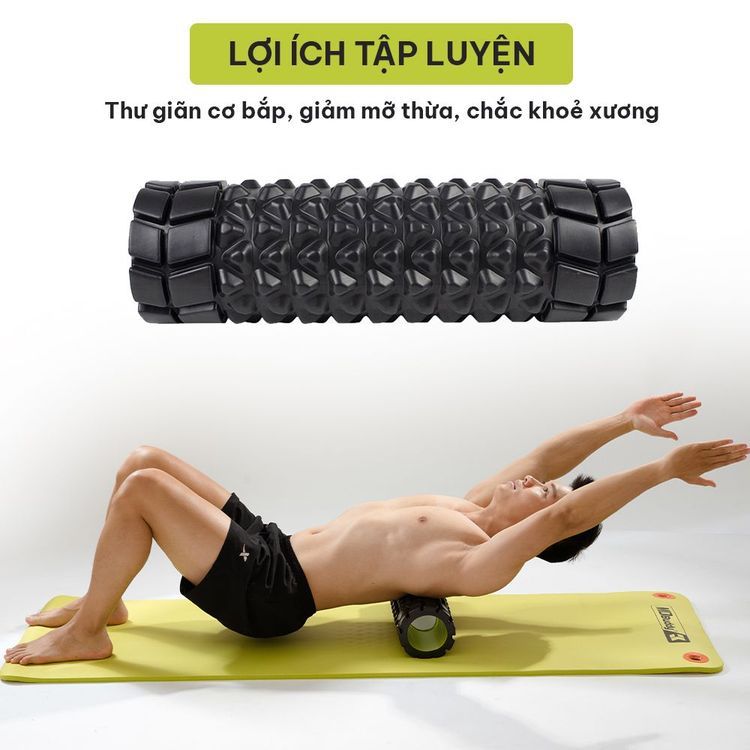 No. 1 - Con lăn tập Yoga cao cấp MDBuddy MDF059 - 2