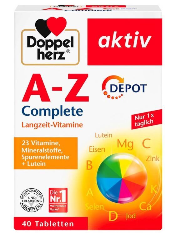 No. 7 - Viên Uống Vitamin A – Z Depot Doppelherz - 1