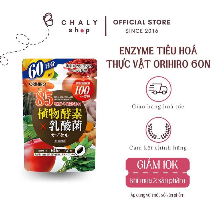 No. 1 - Viên Enzym Rau Củ Orihiro - 6