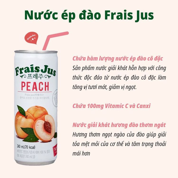 No. 6 - Nước Đào Frais Jus - 3