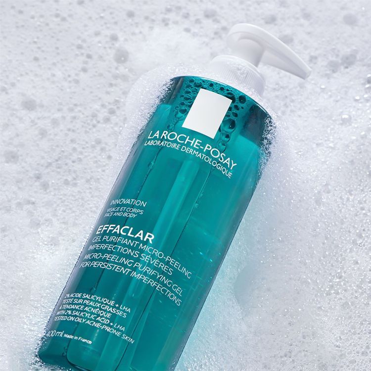No. 3 - Gel Làm Sạch Và Tắm Cho Da Mặt Và Cơ Thể La Roche-Posay Effaclar Micro-Peeling Purifying - 4