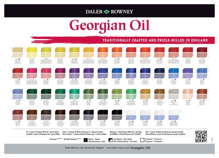 No. 1 - Georgian Oil Colour - 3