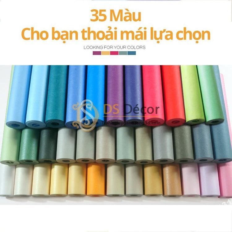 No. 2 - Giấy Dán Tường Trơn Nhiều Màu - 1