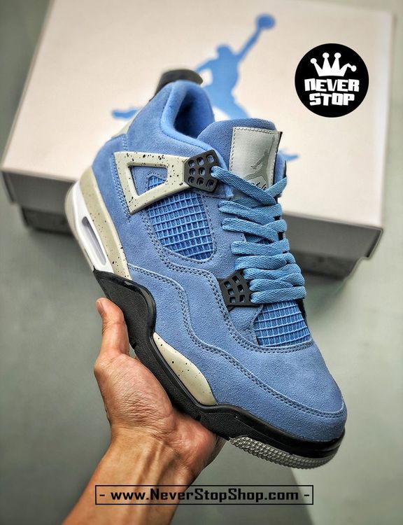 No. 5 - Giày Nike Air Jordan 4 University Blue - 4