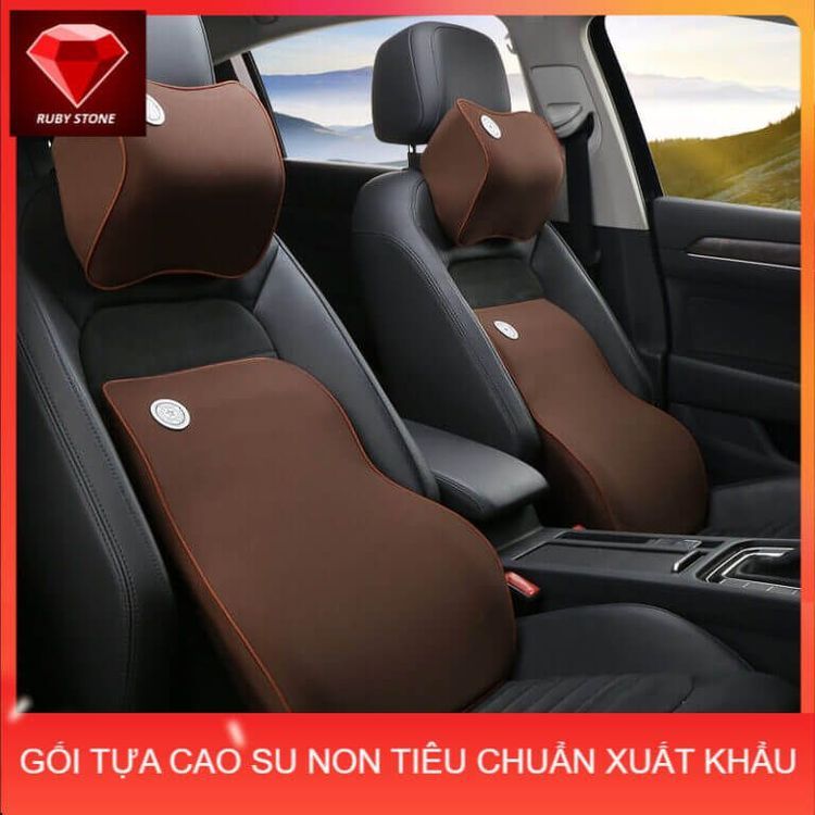 No. 1 - Gối Tựa Đầu Ô Tô Cao Su Non - 4