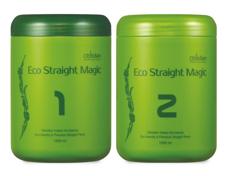 No. 5 - Kem Duỗi Tóc Sinh Thái Eco Straight Magic Obsidian - 1