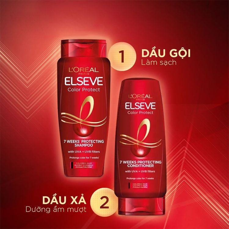 No. 3 - Dầu Xả Elseve Color Protect - 4