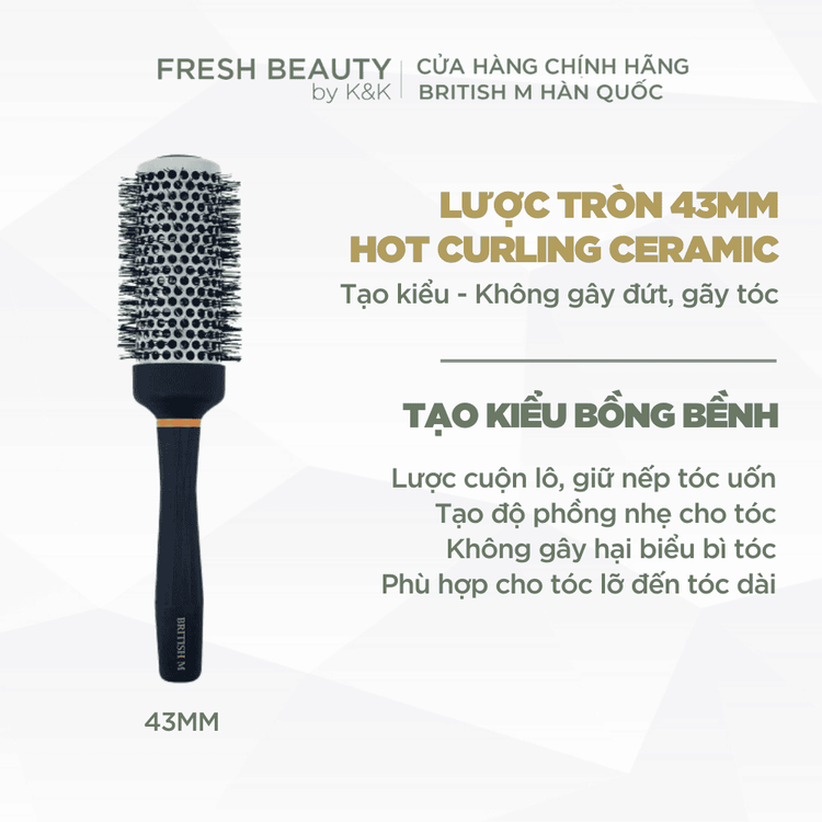 No. 1 - Lược Tròn Tạo Kiểu Wet Brush Volumizing - 4