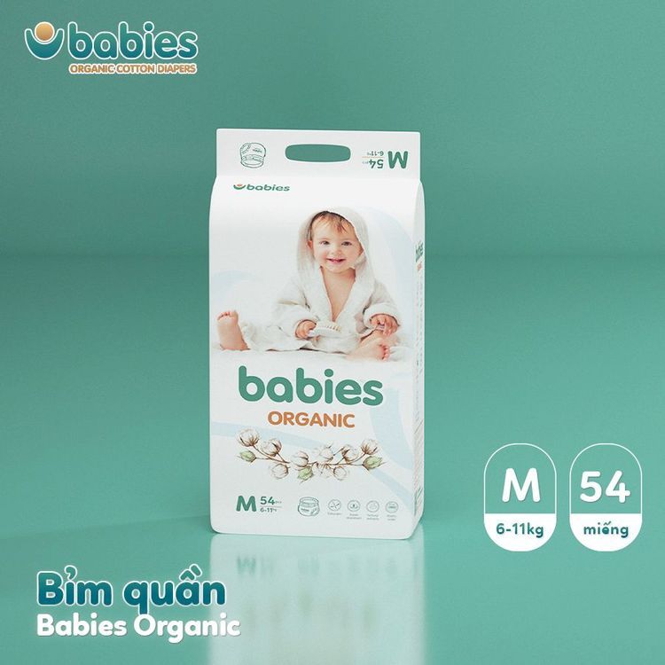 No. 8 - Tã Quần Organic - 1