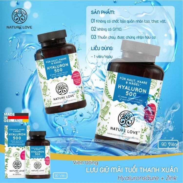 No. 5 - Viên Uống Cấp Nước Hyaluron Nature Love - 4