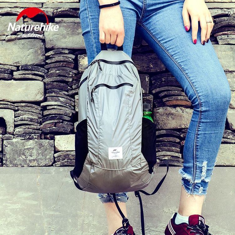 No. 2 - Balo Du Lịch Nylon Chống Nước 18LNH17A012-B - 5