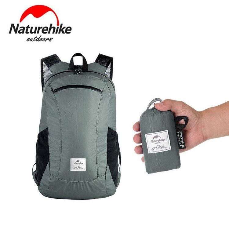No. 2 - Balo Du Lịch Nylon Chống Nước 18LNH17A012-B - 1