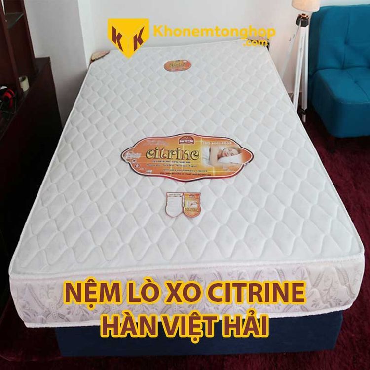 No. 7 - Đệm Lò Xo Citrine Hàn Việt Hải - 3