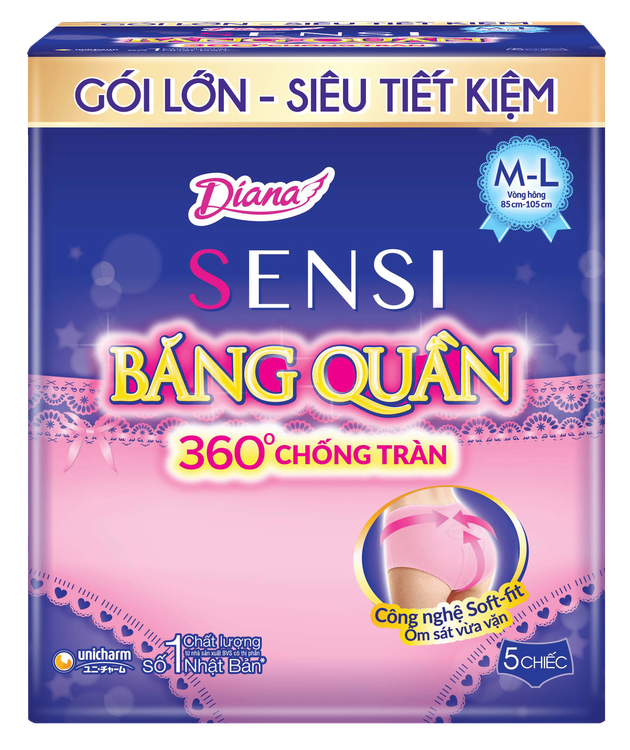 No. 3 - Băng Vệ Sinh Quần Diana Sensi - 2