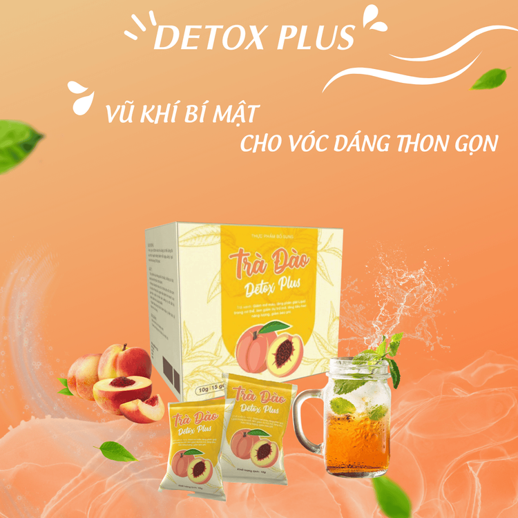 No. 3 - Trà Đào Peach DeTox Tea - 2