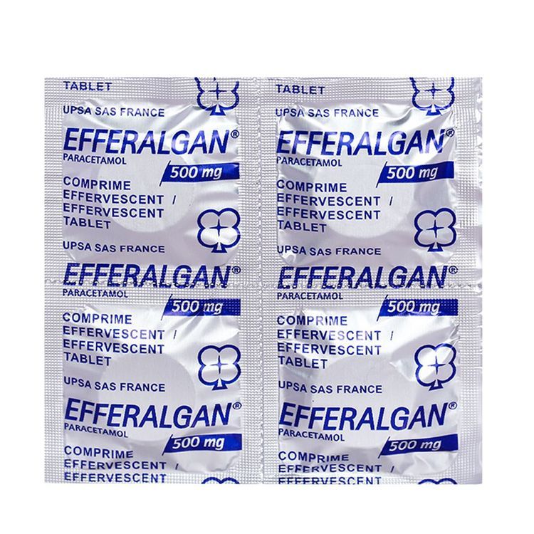 No. 5 - Efferalgan 500mg - 4