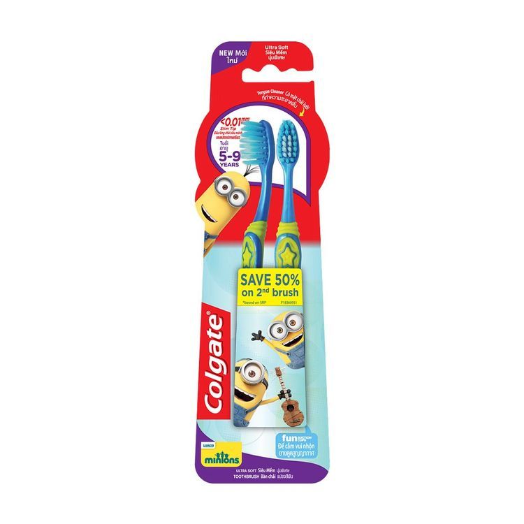 No. 4 - Bàn Chải Đánh Răng Cho Bé Colgate Kids Minion Ultrasoft - 2