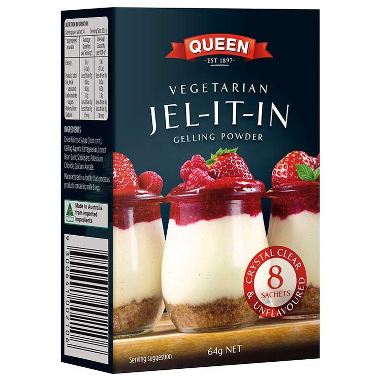No. 8 - Bột Gelatine Queen Jel it in Vegetarian - 1