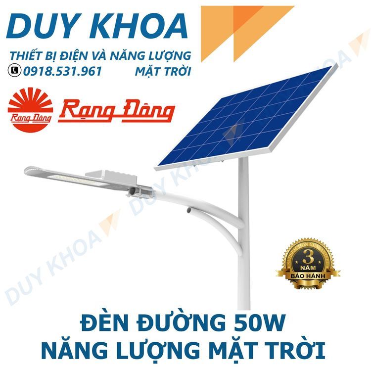 No. 4 - Đèn Đường Năng Lượng Mặt Trời 50WCSD01.SL 50W - 4