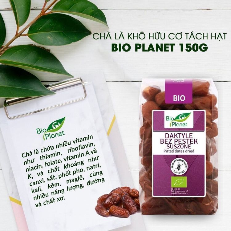 No. 4 - Chà Là Hữu Cơ Tách Hạt Bio Planet - 4