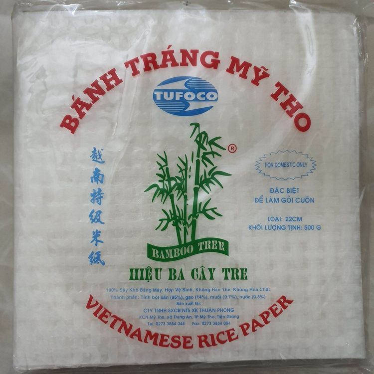 No. 6 - Bánh Tráng Vuông Ba Cây Tre - 2