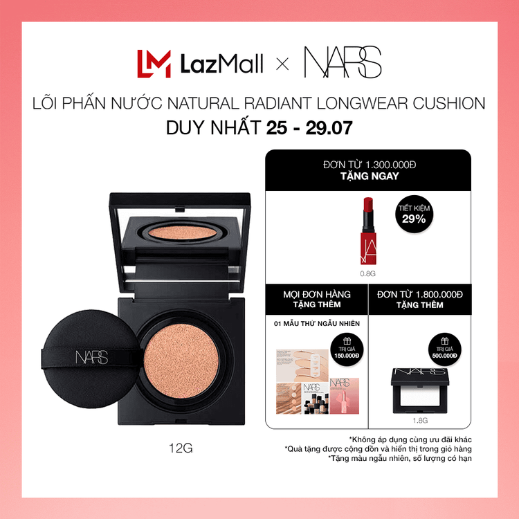 No. 2 - NARS Phấn Nước Natural Radiant Long Wear Cushion Foundation - 5