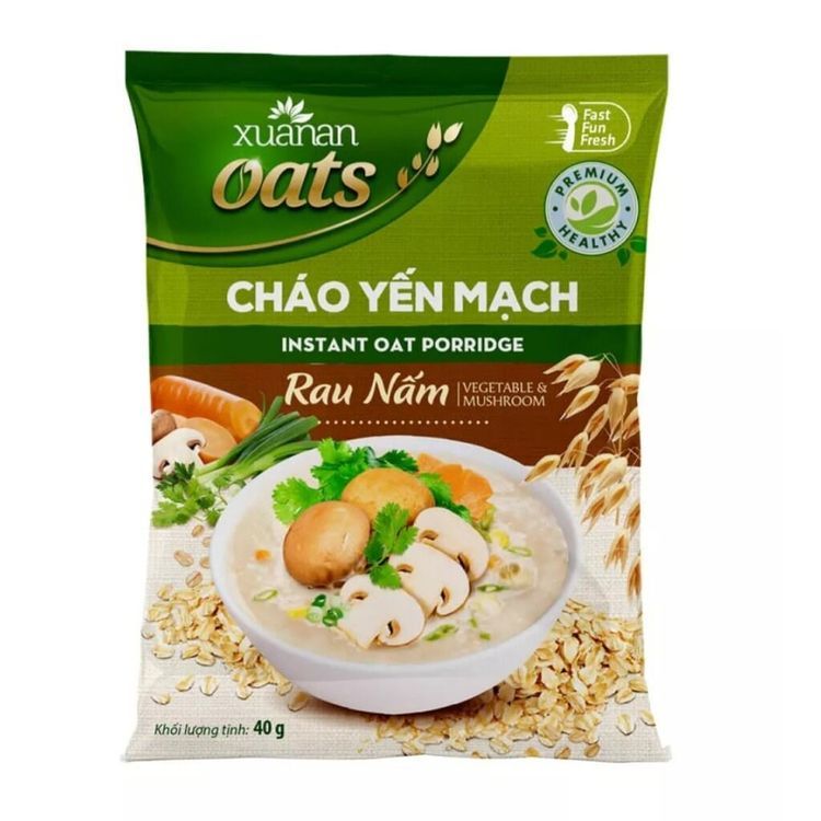 No. 1 - Cháo Yến Mạch Rau Nấm Xuân An - 3