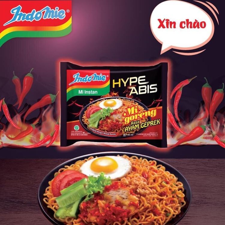 No. 3 - Mì Xào Khô IndoMie HypeAbis Ayam Geprek - 4