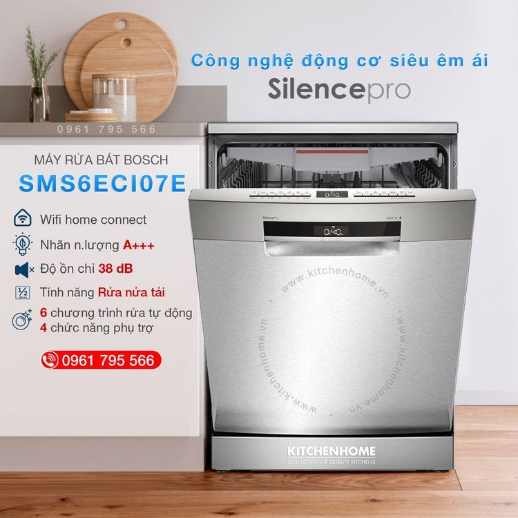 No. 2 - Máy Rửa Chén Bosch SMS6ECI07E - 2