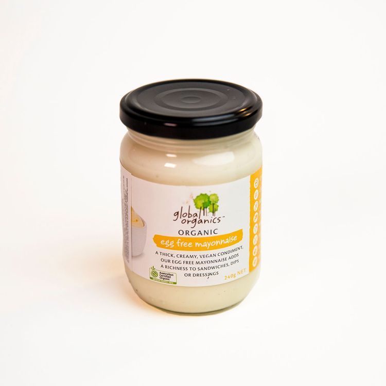 No. 1 - Sốt Mayonnaise Hữu Cơ Không Trứng Global Organics - 2