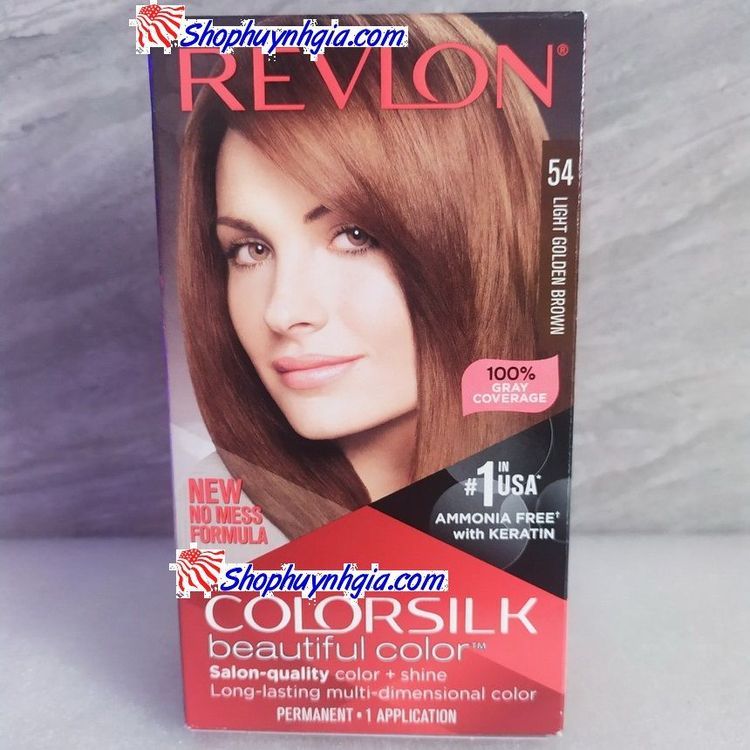 No. 4 - Colorsilk 3D Keratin - Light Gold Brown - 4