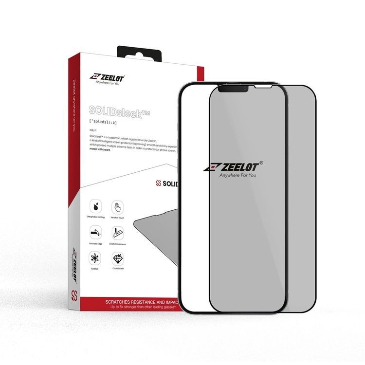 No. 1 - Kính Cường Lực iPhone Zeelot SOLIDsleek - 1