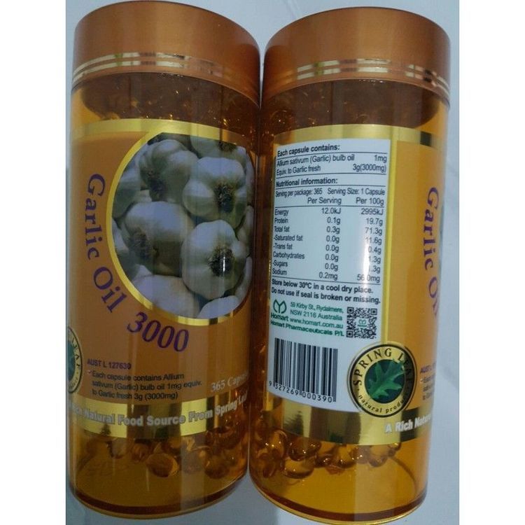 No. 4 - Tinh Dầu Tỏi SpringLeaf 3000mg365 viên - 2