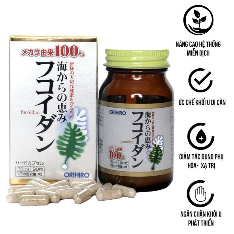 No. 4 - Viên Uống Fucoidan Orihiro - 1