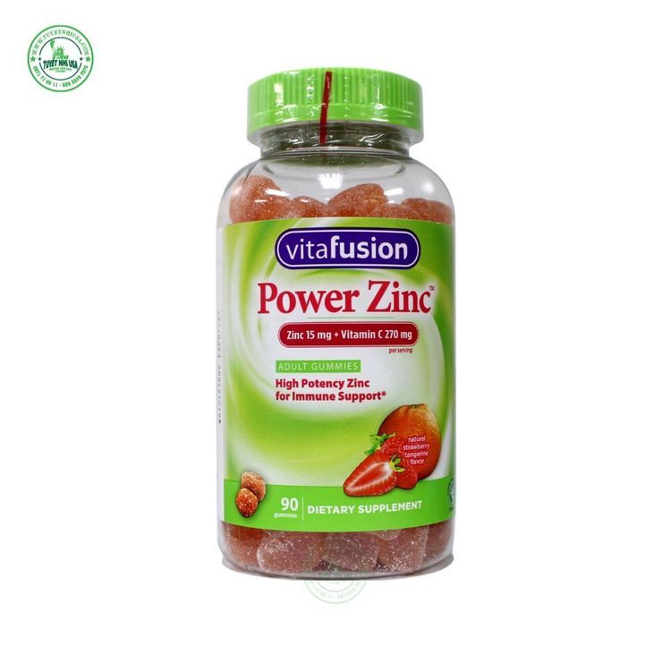 No. 4 - Kẹo Dẻo Vitamin C + Kẽm Vitafusion Power Zinc - 3