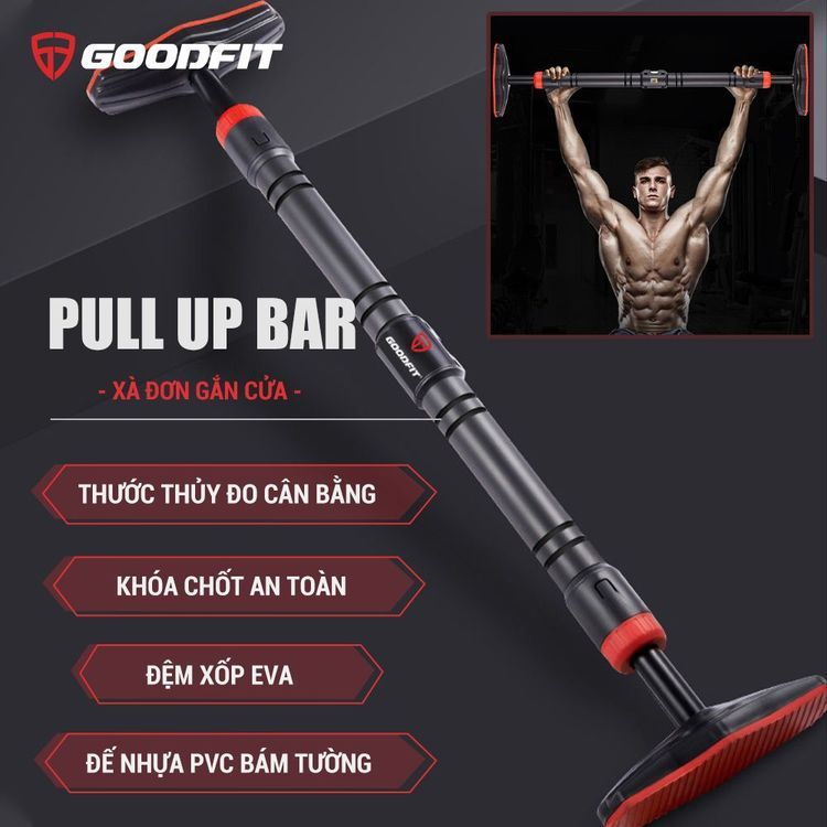 No. 4 - Xà Đơn Gắn Cửa GoodFitGF201PU - 4