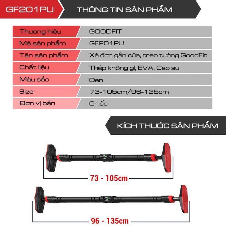 No. 3 - Xà Đơn GoodFit GF201PUGF201PU - 5