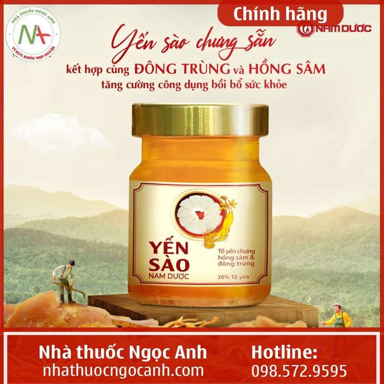 No. 5 - Nước Yến Sào Chưng Hồng Sâm, Đông Trùng Nam Dược - 6